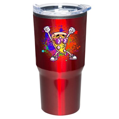 Cool Pizza Splatter Tumbler