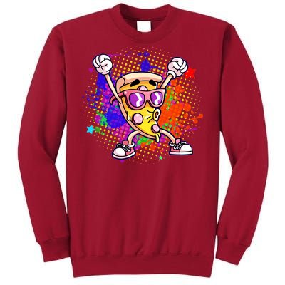 Cool Pizza Splatter Tall Sweatshirt