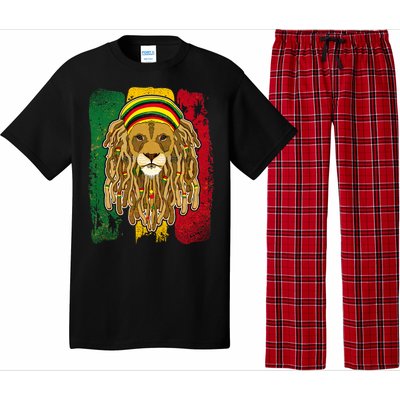 Cool Rasta Lion Pajama Set