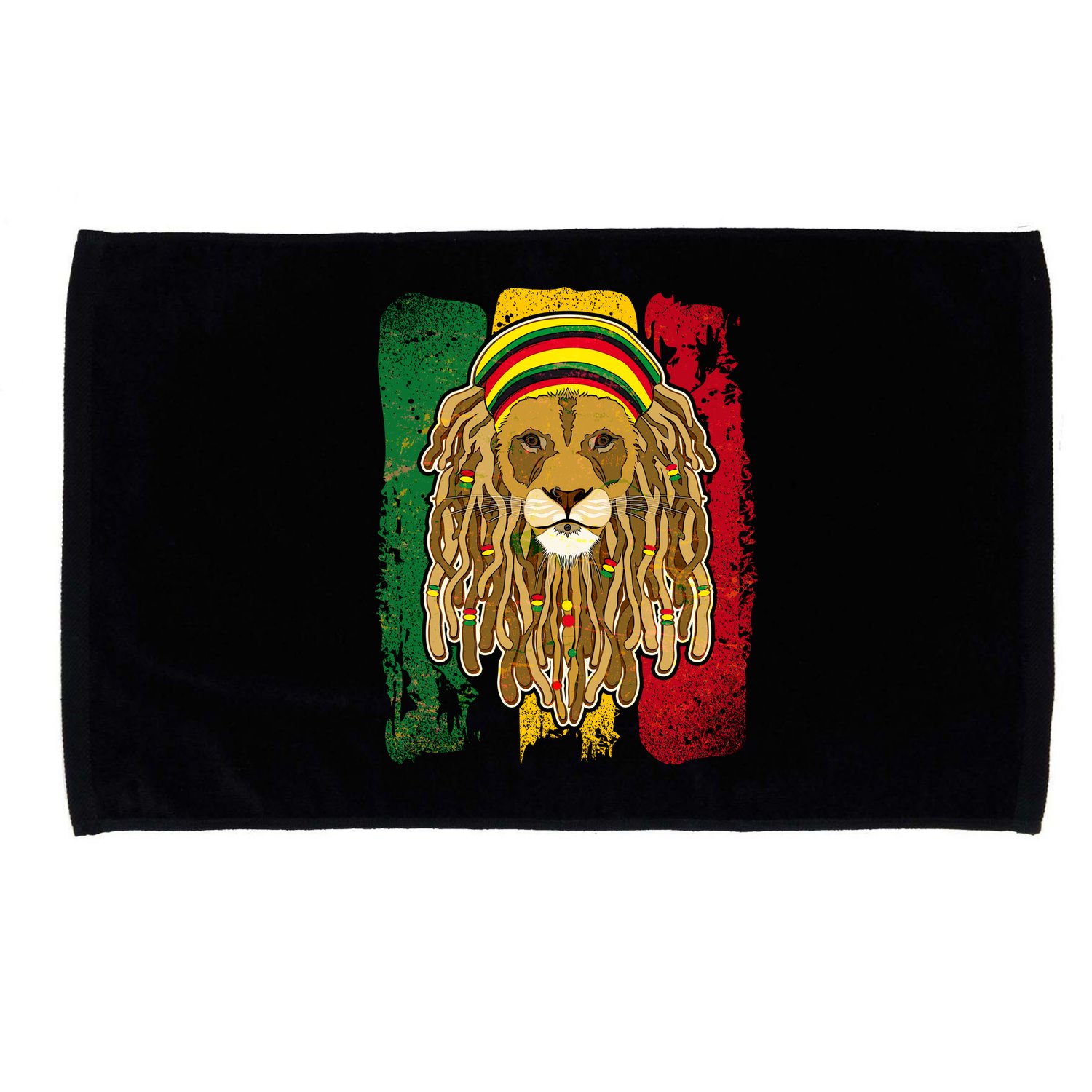 Cool Rasta Lion Microfiber Hand Towel