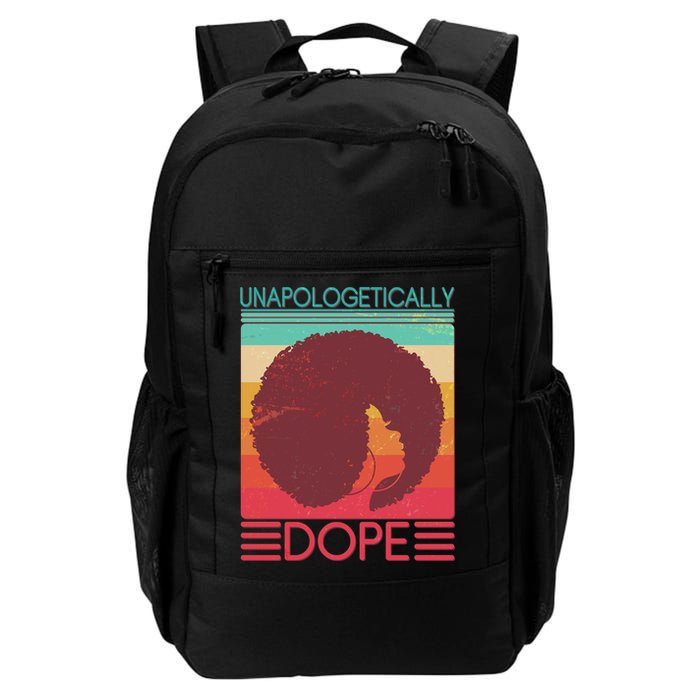 Cool Retro Afro Unapologetically Dope Backpack