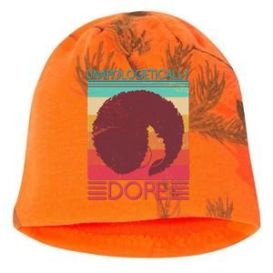 Cool Retro Afro Unapologetically Dope Kati - Camo Knit Beanie