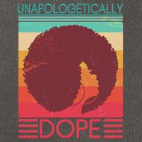 Cool Retro Afro Unapologetically Dope Cotton Canvas Backpack