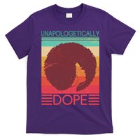 Cool Retro Afro Unapologetically Dope T-Shirt