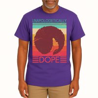 Cool Retro Afro Unapologetically Dope Tall T-Shirt