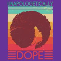Cool Retro Afro Unapologetically Dope Youth Performance Sprint T-Shirt