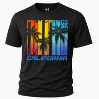 Cool Retro Palm Springs California  Cooling Performance Crew T-Shirt