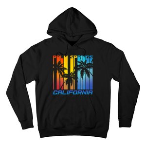 Cool Retro Palm Springs California  Hoodie