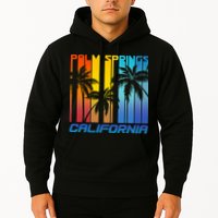 Cool Retro Palm Springs California  Hoodie