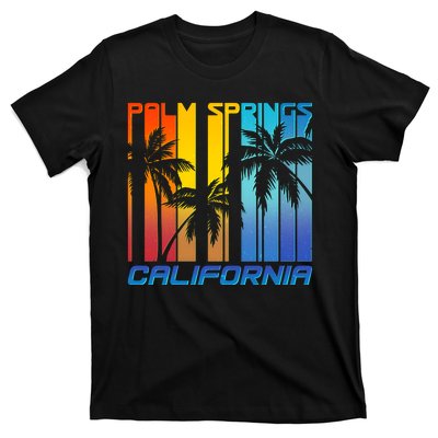 Cool Retro Palm Springs California  T-Shirt