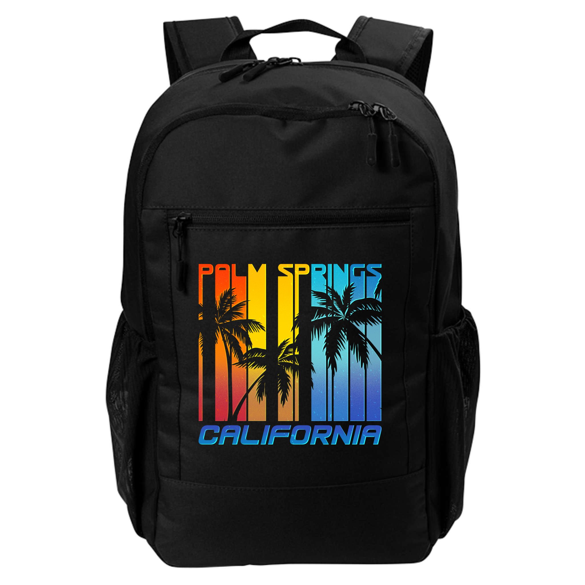 Cool Retro Palm Springs California  Backpack
