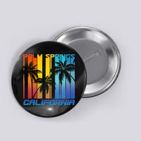 Cool Retro Palm Springs California  Button