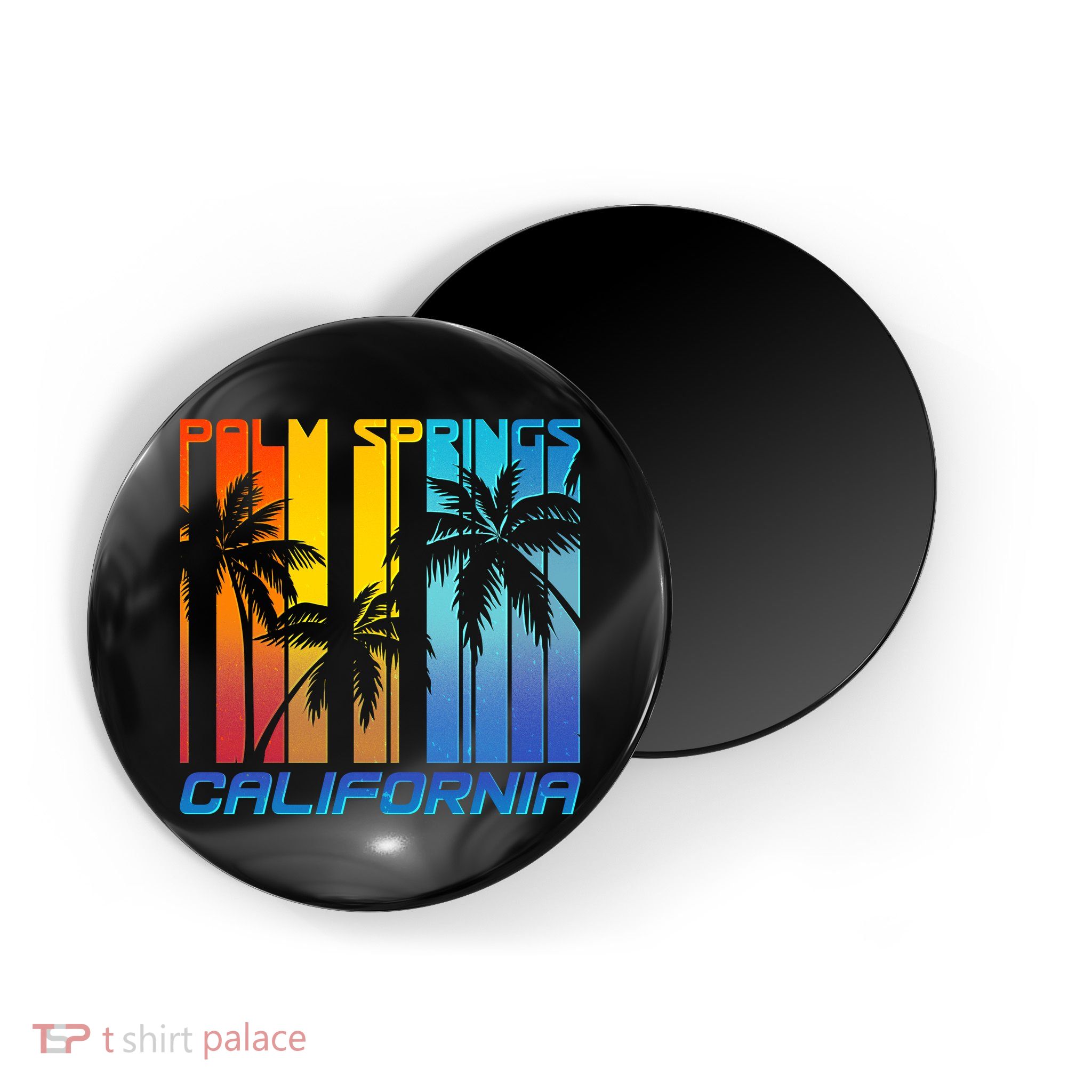 Cool Retro Palm Springs California  Magnet