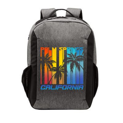Cool Retro Palm Springs California  Vector Backpack