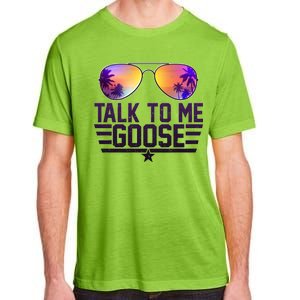 Cool Retro Talk To Me Goose Adult ChromaSoft Performance T-Shirt