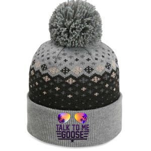 Cool Retro Talk To Me Goose The Baniff Cuffed Pom Beanie