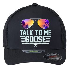 Cool Retro Talk To Me Goose Flexfit Unipanel Trucker Cap