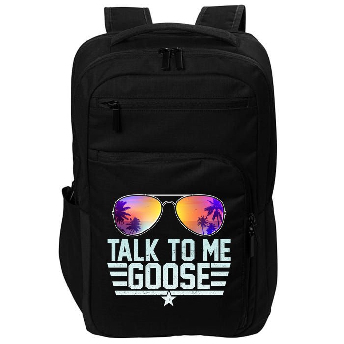 Cool Retro Talk To Me Goose Impact Tech Backpack