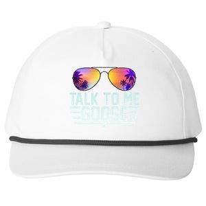 Cool Retro Talk To Me Goose Snapback Five-Panel Rope Hat