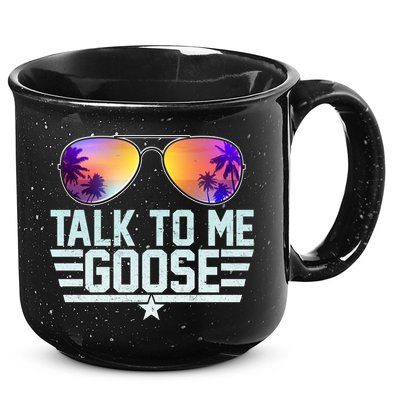 Cool Retro Talk To Me Goose 15oz Campfire Ceramic Mug