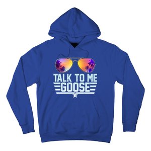 Cool Retro Talk To Me Goose Hoodie