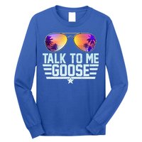Cool Retro Talk To Me Goose Long Sleeve Shirt
