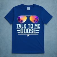 Cool Retro Talk To Me Goose T-Shirt
