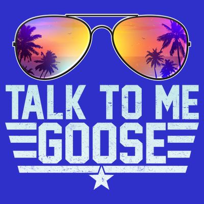Cool Retro Talk To Me Goose T-Shirt