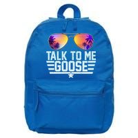 Cool Retro Talk To Me Goose 16 in Basic Backpack