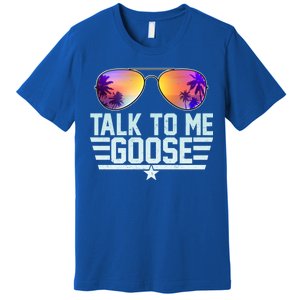 Cool Retro Talk To Me Goose Premium T-Shirt