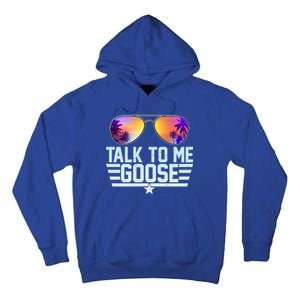 Cool Retro Talk To Me Goose Tall Hoodie