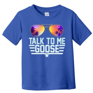 Cool Retro Talk To Me Goose Toddler T-Shirt