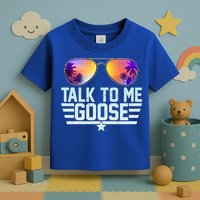 Cool Retro Talk To Me Goose Toddler T-Shirt