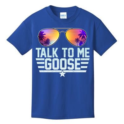 Cool Retro Talk To Me Goose Kids T-Shirt