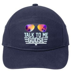 Cool Retro Talk To Me Goose 7-Panel Snapback Hat