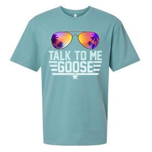 Cool Retro Talk To Me Goose Sueded Cloud Jersey T-Shirt