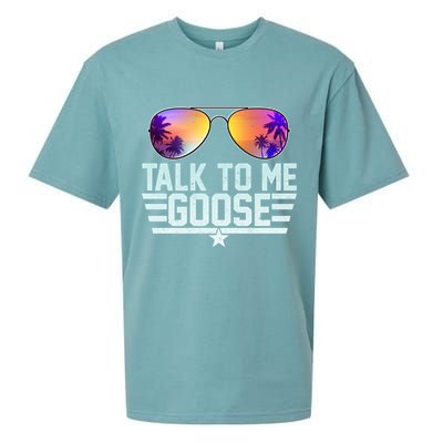 Cool Retro Talk To Me Goose Sueded Cloud Jersey T-Shirt