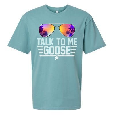 Cool Retro Talk To Me Goose Sueded Cloud Jersey T-Shirt