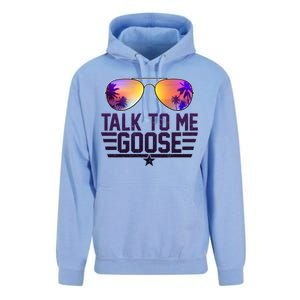 Cool Retro Talk To Me Goose Unisex Surf Hoodie