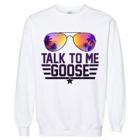 Cool Retro Talk To Me Goose Garment-Dyed Sweatshirt