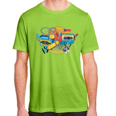 Cool Retro Tapes Adult ChromaSoft Performance T-Shirt