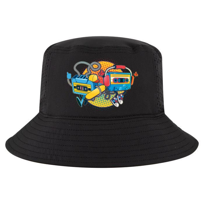 Cool Retro Tapes Cool Comfort Performance Bucket Hat