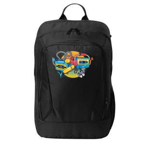 Cool Retro Tapes City Backpack