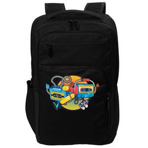 Cool Retro Tapes Impact Tech Backpack