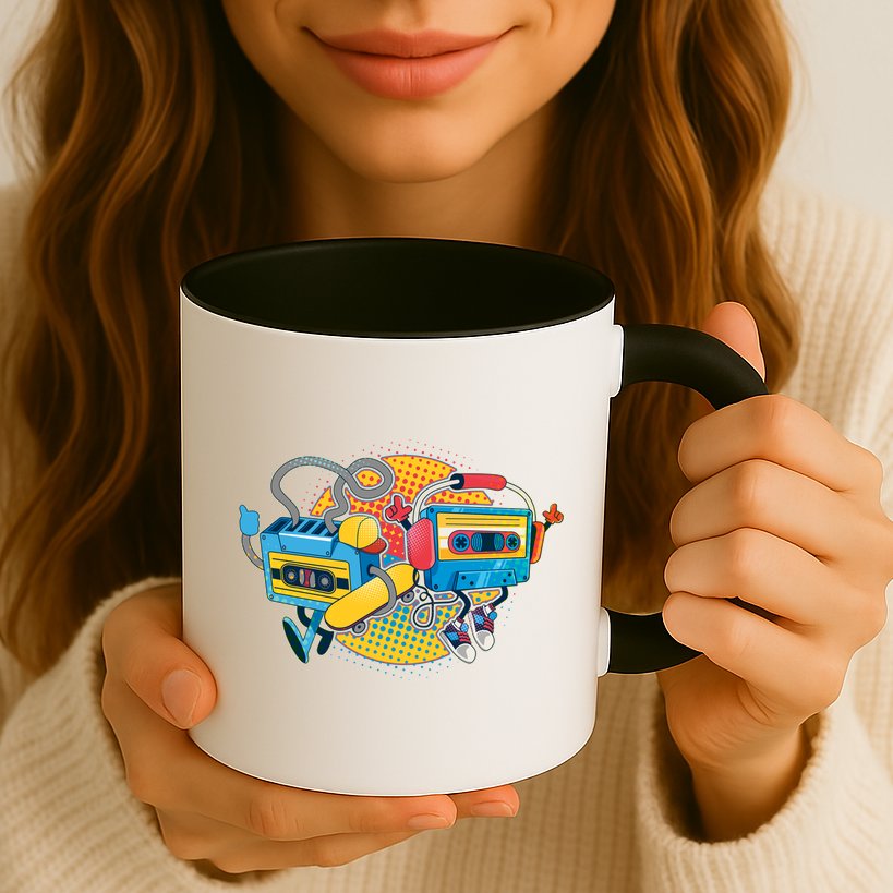 Cool Retro Tapes Mug