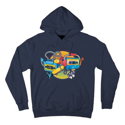 Cool Retro Tapes Hoodie