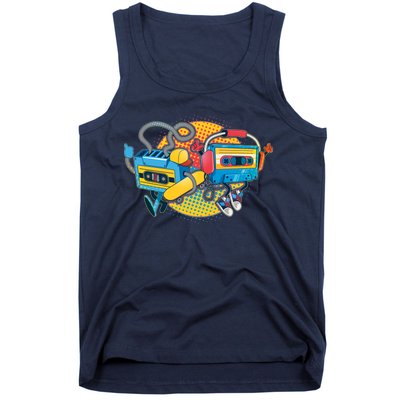 Cool Retro Tapes Tank Top