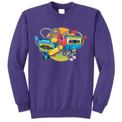 Cool Retro Tapes Sweatshirt