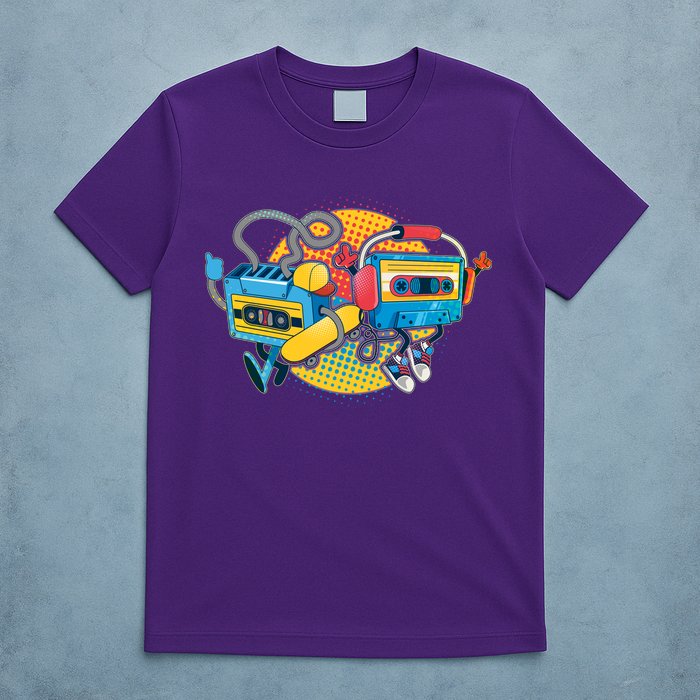 Cool Retro Tapes T-Shirt