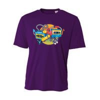 Cool Retro Tapes Performance Sprint T-Shirt